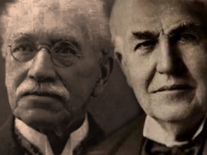 Caleb Brett och Thomas Edison